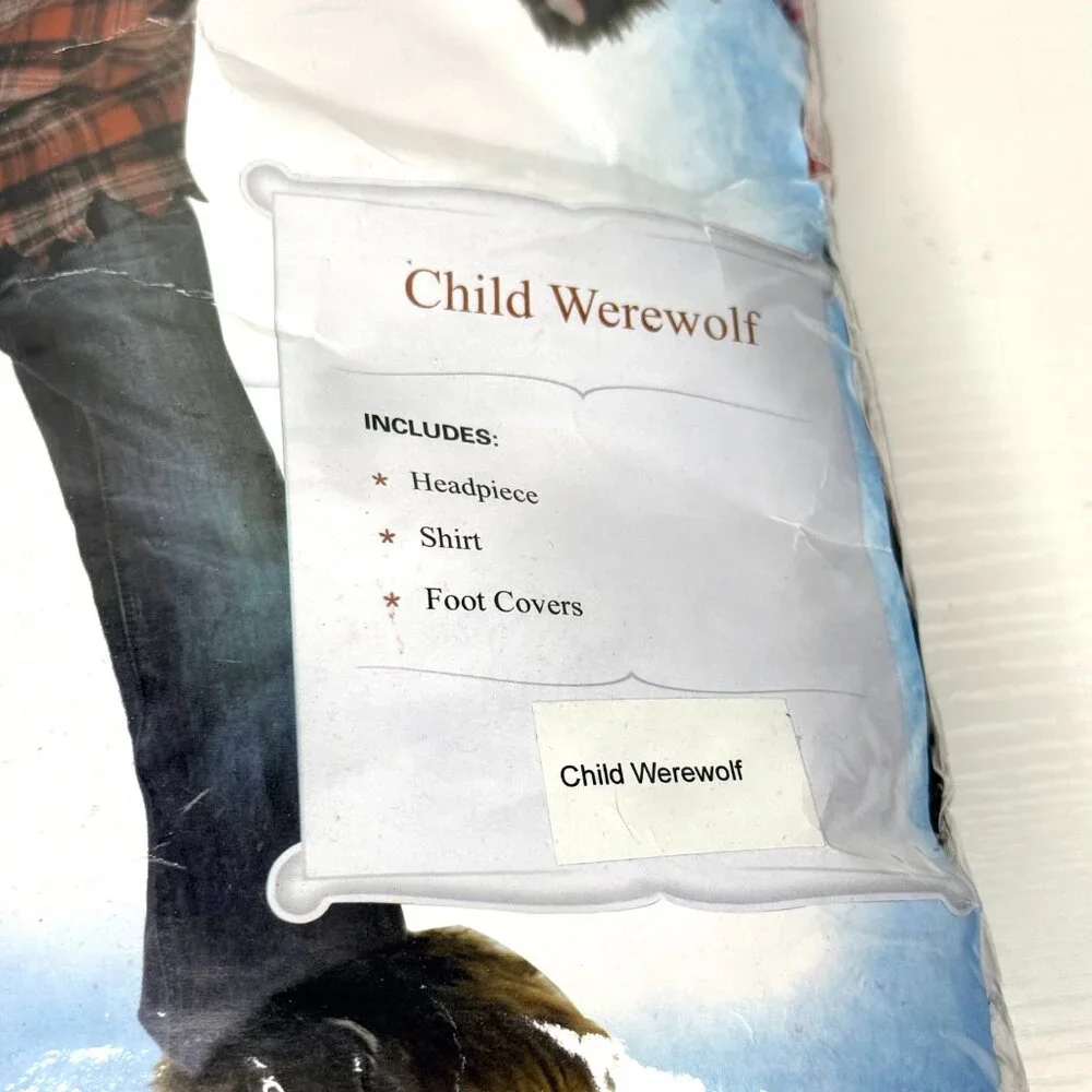Fun Costumes Fierece Werewolf Halloween Costume Child XS